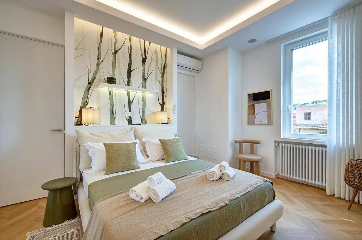 Green Tevere Rooftop Rome Ruang foto